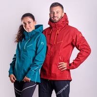 ALPEN JKT pánská laminátová bunda terakota
