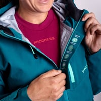 ALPI JKT dámská multifunkční bunda petrol