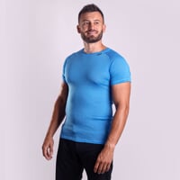 BA NKR pánské funkční triko krátký rukáv sv.modrá