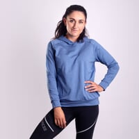 BIDDY dámská sportovní mikina sv.modrý melír