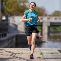 CARRERA SHORTS dámské sportovní šortky 2v1 černá