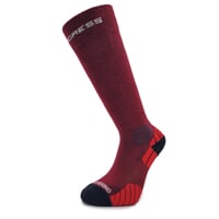 COMPRESS MERINO kompresní podkolenky s merinem vínová
