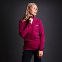 CUBICA ZIP dámská mikina s krátkým zipem fuchsie
