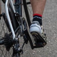 CYCLING SOX cyklistické ponožky černá/červená