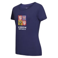 CZECH T-SHIRT LADY dámské bambusové triko modrá