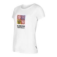 CZECH T-SHIRT LADY dámské bambusové triko bílá