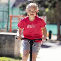 DEPORTO "RUN" dětské sportovní triko růžová