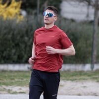 DRIVER pánské sportovní triko červená