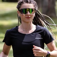 ENDURO GRN-R BLK/WHT sportovní sluneční brýle černá/bílá