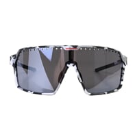 ENDURO MRR BLK/WHT sportovní sluneční brýle camo černá/bílá