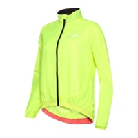 FLOWY BIKE lehká cyklistická větrovka neon žlutá