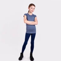 GIRA GIRL dívčí jezdecké triko tm.modrá