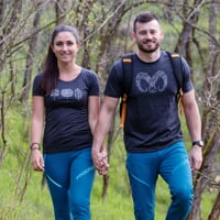 HRUTUR "RAM" pánské merino triko šedý melír