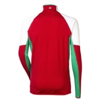 HUNGARY pánská funkční sportovní mikina v národních barvách červená/bílá/zelená