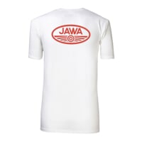 JAWA FAN pánské triko s bambusem bílá