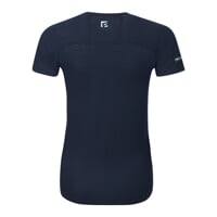 MA NKRZ 125 dámské merino triko s krátkým rukávem černo-modrá