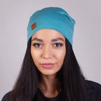 MW FREEBEANIE merino čepice mint melír