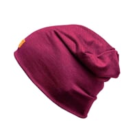 MW FREEBEANIE merino čepice vínový melír