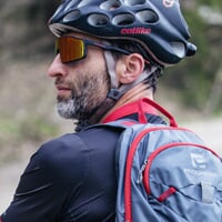 NITRO RED-R BLK/RED CASE brýle s polarizačními skly černá mat/červená