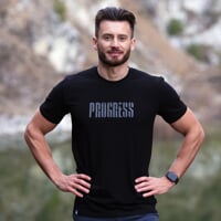 BARBAR "ARMY" pánské triko s bambusem černá