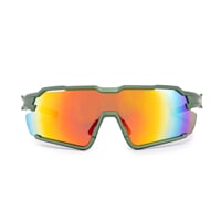 PULSAR ORG-R KHK/ORG CASE sportovní sluneční brýle khaki mat/oranžová
