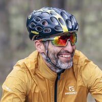 PULSAR ORG-R KHK/ORG CASE sportovní sluneční brýle khaki mat/oranžová