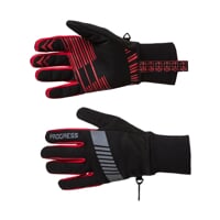SNOWSPORT GLOVES zimní běžkařské rukavice černá/šedá