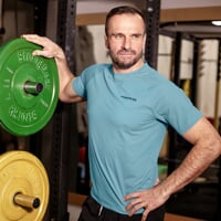 STUNT pánské sportovní triko modrošedá