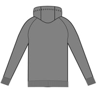 SYMBOL HOODY pánská  tepláková mikina šedý melír