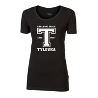 Triko dámské bambus černé ZŠ J.K.TYLA černá A