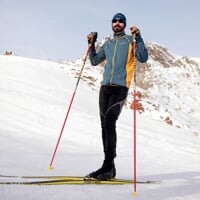 TOREZ pánská funkční sportovní mikina modrošedá/kari