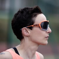 VORTEX SMK ORG/GRY sportovní sluneční brýle oranžová/šedá